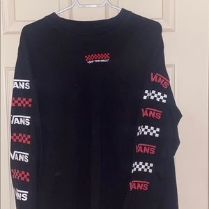 Black Vans long sleeve